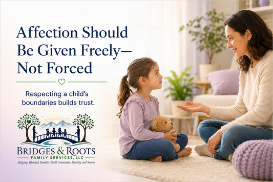 Forcing Affection From a Child Can Damage Trust