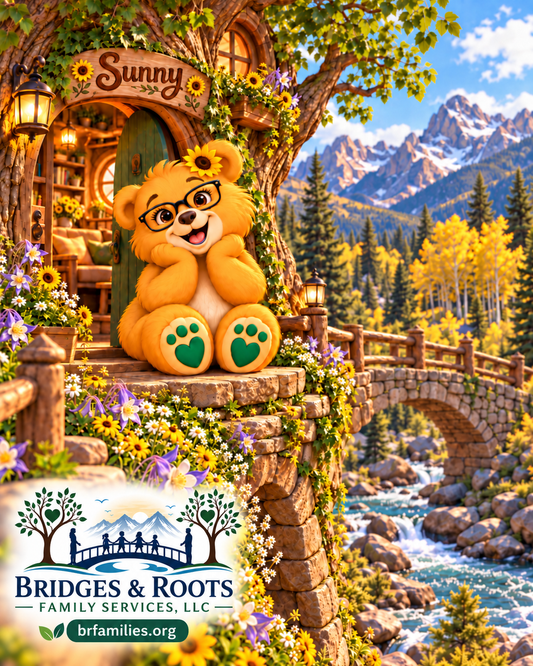Meet Sunny Bridgebear: A Little Sunshine, a Lot of Love, and a Bridge to Stronger Families ☀️🐻💚